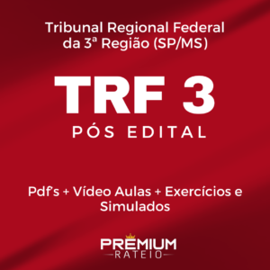 TRF 3  (Analista - Área Judiciária) – Estratégia 2024